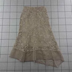 ◇ ⊂ スナイデル SNIDEL SWFS201086 レーススカート アイボリー系 レディース E  【1512220059250】