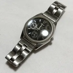 【送料無料】SEIKO/セイコー/ルキア/5Y89-0A10/クォーツ腕時計/クロノグラフ/シルバー×ブラック/電池切れ/動作未確認/中古品/ジャンク品扱い