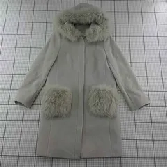 ◇ ⊇ アプワイザーリッシェ Apuweiser-riche フードファー付きコート 1サイズ レディース E  【1512220059021】