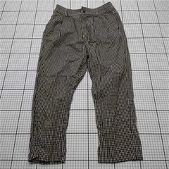 ◇ ⊂ サマンサモスモス SM2 チェック柄コットンリネンパンツ Mサイズ レディース E  【1512220060782】