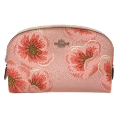 COACH(コーチ) ポーチ - 91818 ライトピンク×ピンク×マルチ 花柄