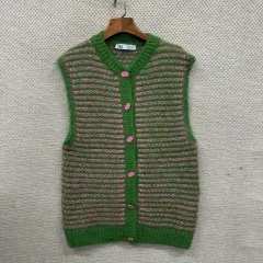 ZARA ザラ カジュアル ケーブル ニット ベスト M A05735