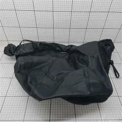 ◇ Θ ウィム WYM フェイクレザー ショルダーバッグ ブラック系 メンズ E  【1601070004227】