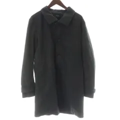 ビーノ Beno ステンカラーコート ロング LL グレージュ 無地  /KW ■GY58