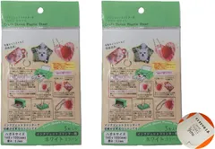 【購入特典】 ナカトシ産業 プラバン ホワイト 白 | プラ板 プラ板 印刷 インクジェット プラ版 小物 工作 (3枚入り × 2個)