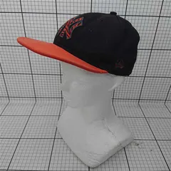 ◇ Θ ニューエラ New Era 9FIFTY ニューヨークヤンキース キャップ ブラック系×オレンジ系 キッズ E  【1601070004555】