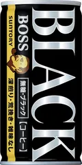 サントリー コーヒーボス 無糖ブラック 185g×28本 4901777204997/△803261のサムネイル
