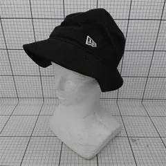 ◇ Θ ニューエラ NEW ERA バケットハット ブラック系 S/M メンズ E  【1601070006276】