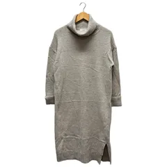 SLOBE IENA(スローブイエナ) ■ ③ 18040912025040 サイドスリットボトルネックニットワンピース レディース ベージュ FREE