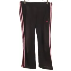 adidas アディダス トラックパンツ M ブラウン ジャージ レディース 古着