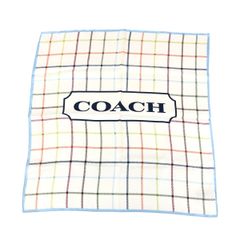 希少/大判】COACH コーチ ロゴグラフィック ビーチタオル バスタオル