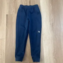 【229717】THE NORTH FACE ザ ノースフェイス  キッズ　ストレッチパンツ　ジャージ　ウエストゴム　ポリエステル　ロゴ　120  ・ ネイビー