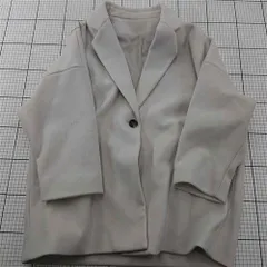 ◇ ⊇ GRL グレイル ze585 ポリエステルジャケット ベージュ系 レディース E  【1601150012241】