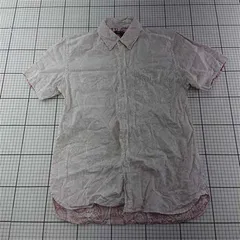 ◇ ⊂ ビームスハート BEAMS HEART ペイズリー柄半袖シャツ Mサイズ メンズ E  【1601150011817】