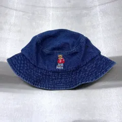 ポロ ラルフローレン ベア デニム バケットハット
