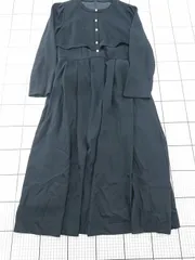 ◇ Θ アクレルクラン ACREL KLEIN PARIS フレアワンピース ブラック系 レディース M E  【1601150012265】