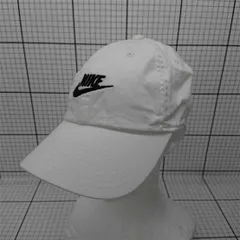 ◇ Θ ナイキ NIKE Club Cap ホワイト系 キャップ S/Mサイズ メンズ E  【1601150016706】