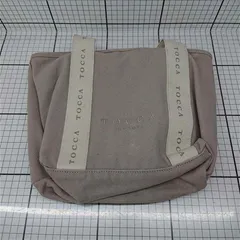 ◇ Θ トッカ TOCCA キャンバストートバッグ ベージュ系 レディース E  【1601150016355】