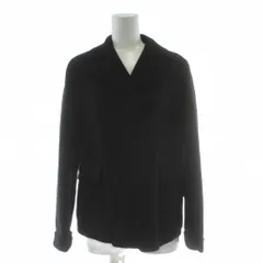 ダナキャランニューヨーク DKNY ジャケット ウール 4 黒 ブラック /PP ■GY60