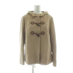 エフデ ef-de ダッフルコート ウール 13 ベージュ フード付き トグルボタン 長袖 /PP ■GY60