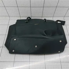 ◇ Θ アニエスベー agnès b. レザー トートバッグ ブラック系 レディース E  【1601150031587】