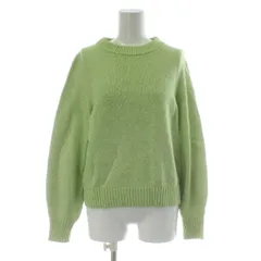 アンタイトル UNTITLED ニット セーター 2 緑 グリーン 無地 クルーネック 長袖 /PP ■GY61