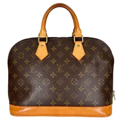 LOUIS VUITTON ルイ・ヴィトン アルマ M51130 ハンドバッグ モノグラムグラセレザー ブラウン レディース【中古】【送料無料】