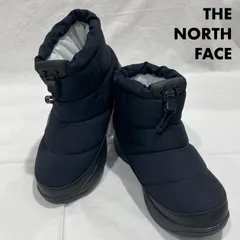 ザノースフェイス 0041729N3X NUPTSE BOOTIE WP LOGO SHORT ヌプシ ブーティ ウォータープルーフ ロゴ 黒 ブラック レディース 24.0cm ISItems【USED】【古着】【中古】50152533