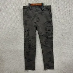 ヴィンテージ ミリタリー カモフラ カーゴ ズボン XL M11267