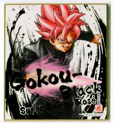 BANDAI ドラゴンボール色紙ART 9弾/2491409 超サイヤ人ロゼゴクウブラック 15