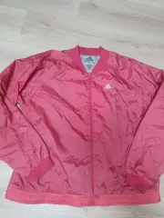 アディダス ピンク色 ウィンドブレーカー アウター XL