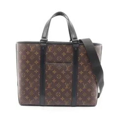 ルイ・ヴィトン LOUIS VUITTON トートバッグ ウィークエンドトート PM M45734 PVCコーティングキャンバス レザー ウィークエンド・トートPM ユニセックス Used A