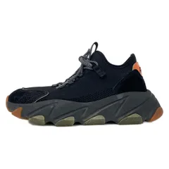 ASH(アッシュ) スニーカー 35 レディース - 黒×白×オレンジ レザー