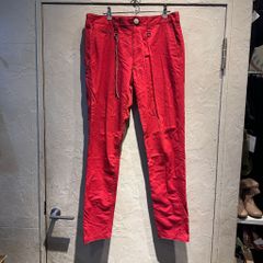 MASTERMIND マスターマインド COTTON PANTS デニムパンツ MW18P02-PA012-005 レッド size:M【代官山A11】