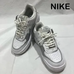 ナイキ AIR FORCE 1 SHADOW エアフォースワンシャドウ CI0919-119 WHITE METALLIC SILVER-PURE PLATINUM レディース 23.0cm ISItems【USED】【古着】【中古】50152519