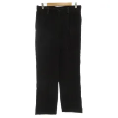 ノーティカ NAUTICA コーデュロイパンツ ストレート ジップフライ ツータック 30 黒 ブラック /GV ■GY59