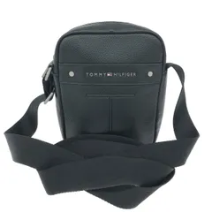 TOMMY HILFIGER トミーヒルフィガー ミニショルダーバッグ  ロゴ/PVC    ブラック ユニセックス / 240001186647