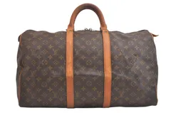 LOUIS VUITTON ルイヴィトン モノグラム キーポル 50 トラベルボストンバッグ M41426 LV 5792N