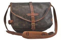 LOUIS VUITTON ルイヴィトン モノグラム ソミュール 30 ショルダークロスバッグ M42256 LV 5774N