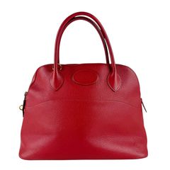 HERMES エルメス ボリード31 ヴォー エプソン 赤 2way ゴールド - メルカリ