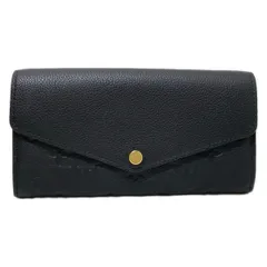 LOUIS VUITTON(ルイヴィトン) 長財布 モノグラム・アンプラント ポルトフォイユサラ M61182 ノワール レザー