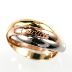 新品磨き済み Cartier カルティエ トリニティ クラシック リング 53