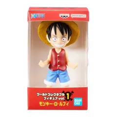 【モンキー・D・ルフィ（vol.1）】ONE PIECE ワールドコレクタブルフィギュア ミニチュアコレクション