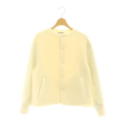 マカフィー MACPHEE トゥモローランド 25AW シープパイル ブルゾン ジャケット 36 アイボリー /DF ■OS