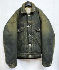 極美品 XL相当 メゾンミハラヤスヒロ PUFFER DENIM JACKET - メルカリ