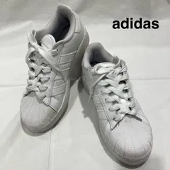 アディダス PCI789002 SUPERSTAR スーパースター ローカットスニーカー ホワイト ゴールド レディース 23.0cm ISItems【USED】【古着】【中古】50152518