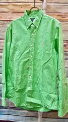 ラルフローレン　シャツ　長袖　ギンガムチェック