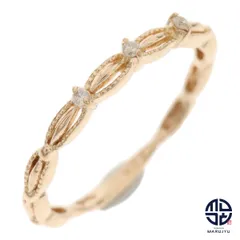 agete アガット K10YG 10金イエローゴールド ダイヤ0.02ct リング 指輪 ジュエリー アクセサリー ブランド 約9.5号