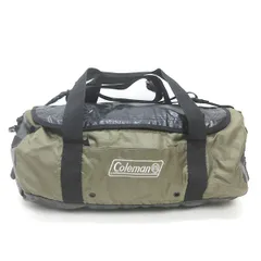 K■コールマン/coleman ロールボストンバッグ ショルダーバッグ カーキ BAG 兼用■22【中古】