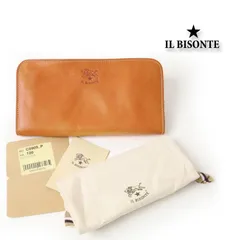 新品 IL BISONTE イルビゾンテ ラウンドジップ 長財布 財布 Nero ウォレット メンズ 男性 男性用 レザー 牛革 本革 イタリアンレザー # 302